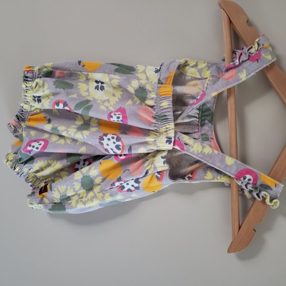 Tea Collection cross-backed romper 3-6 months - Picture 6 of 7